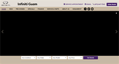 Desktop Screenshot of infinitiguam.com
